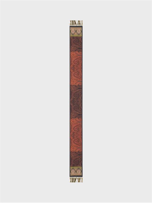 Pure silk scarf with paisley and floral print PIERRE-LOUIS MASCIA | 015X180TFA518899